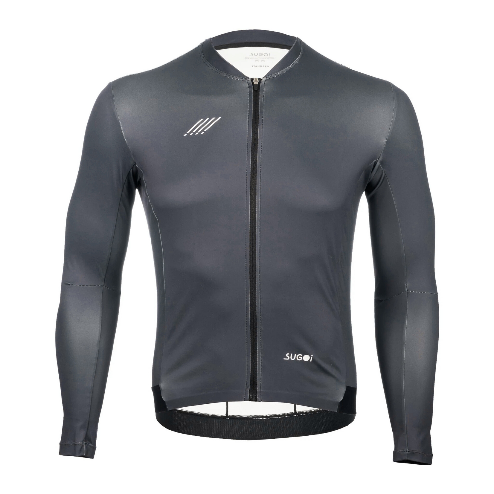 Sugoi Sugoi Evolution Long Sleeves Jersey - Black/Gray
