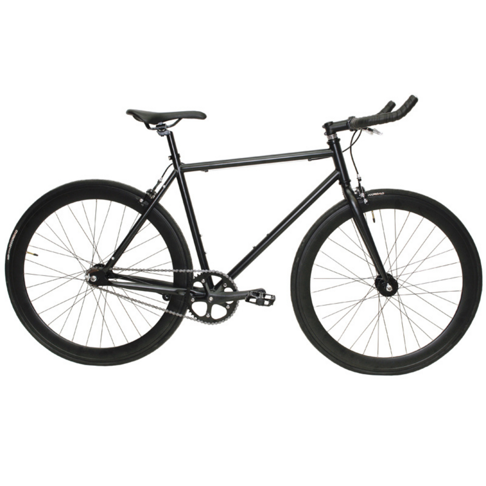 Damco Damco Single Speed - Horn Handlebar, Matt Black