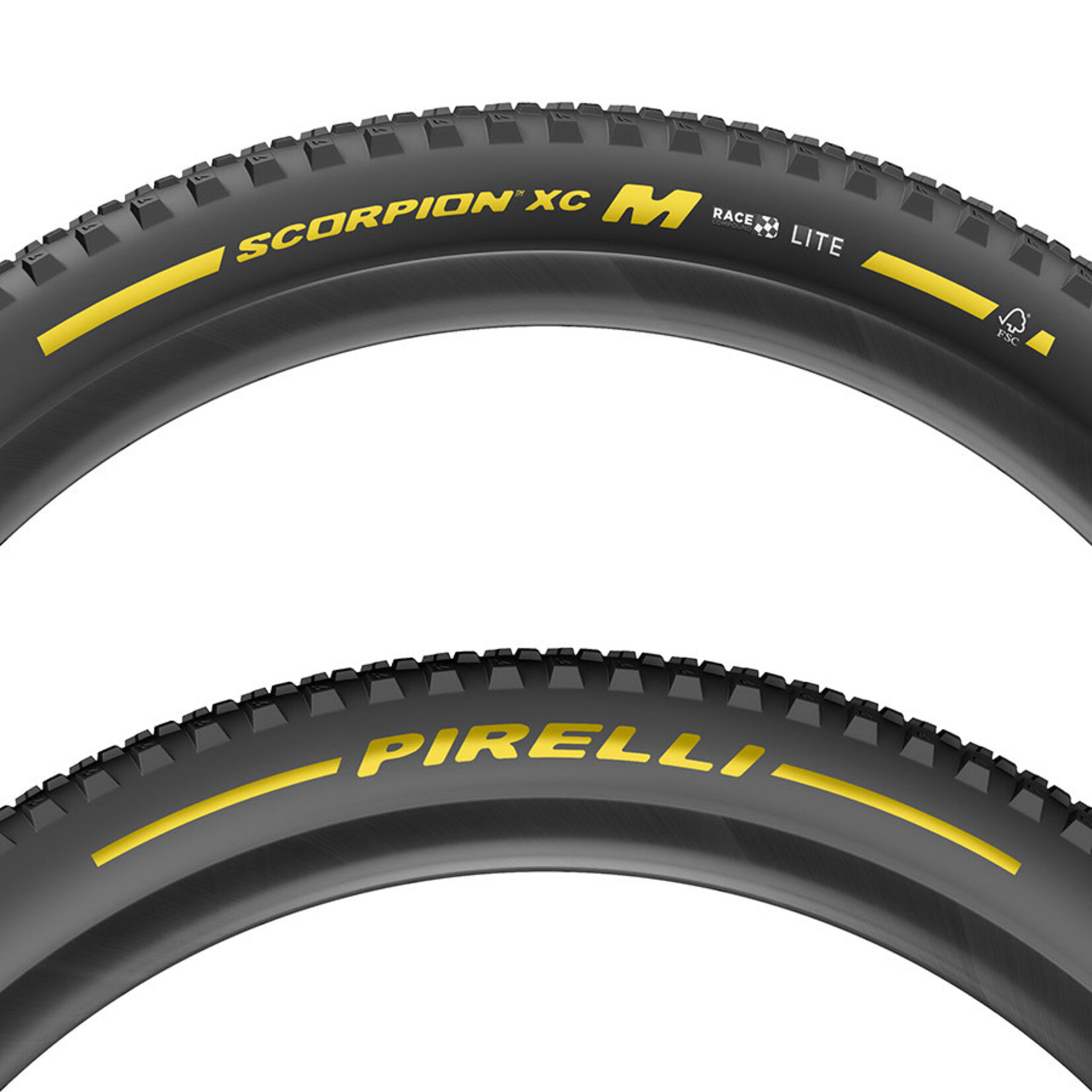Pirelli Pirelli, Scorpion Race XC M, Mountain Tire, 29x2.4, Folding, Tubeless Ready, Race XC Compound, ProWALL, 120TPI, Black