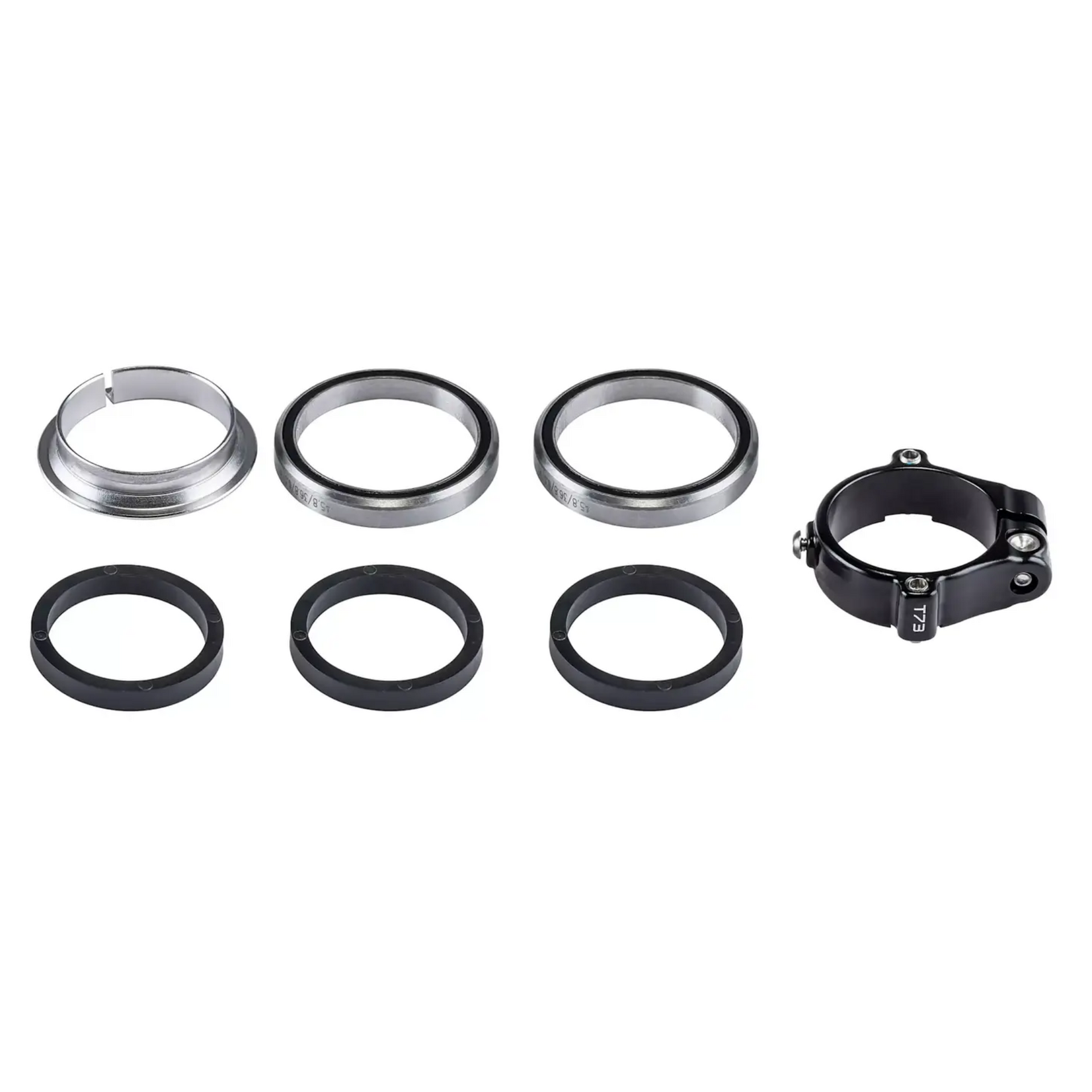 Specialized HDS COMPLETE, INTEGRATED, FUTURE SHOCK, 45.8ODX36.8IDX6.5MM UPPER & LOWER BRGS (45X45 DEG), W/ FULLY ASSEMBLED FS COLLAR & COMPRESSION RING