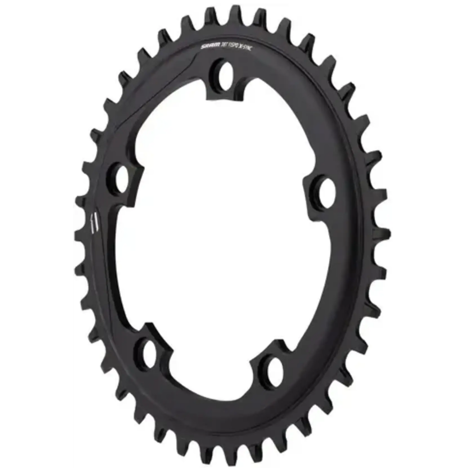 SRAM SRAM, Rival D1 2x 107mm, Chainring, Teeth: 35, Speed: 12, BCD: 107mm, Bolts: 4, Aluminum, Black