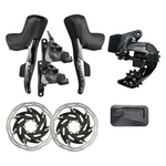SRAM FORCE AXS 2X12 ROAD GROUPSET W/ FLAT MOUNT HYDRAULIC DISC + 6-BOLT ROTORS