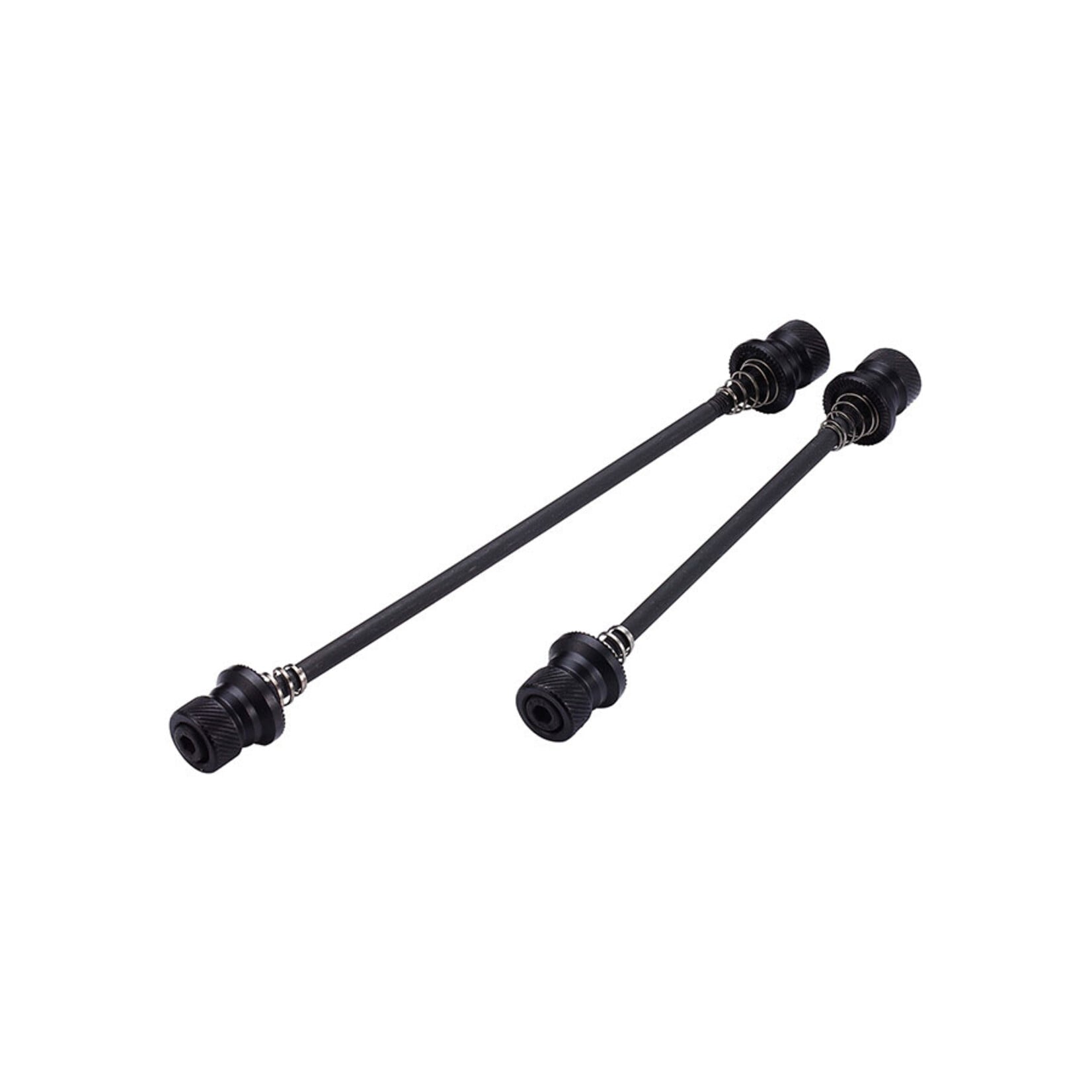 BBB Cycling BBB Cycling, BQR-03 WheelFixed, Wheel Skewers, 100/135mm, Black, Pair, Requires 5mm hex wrench