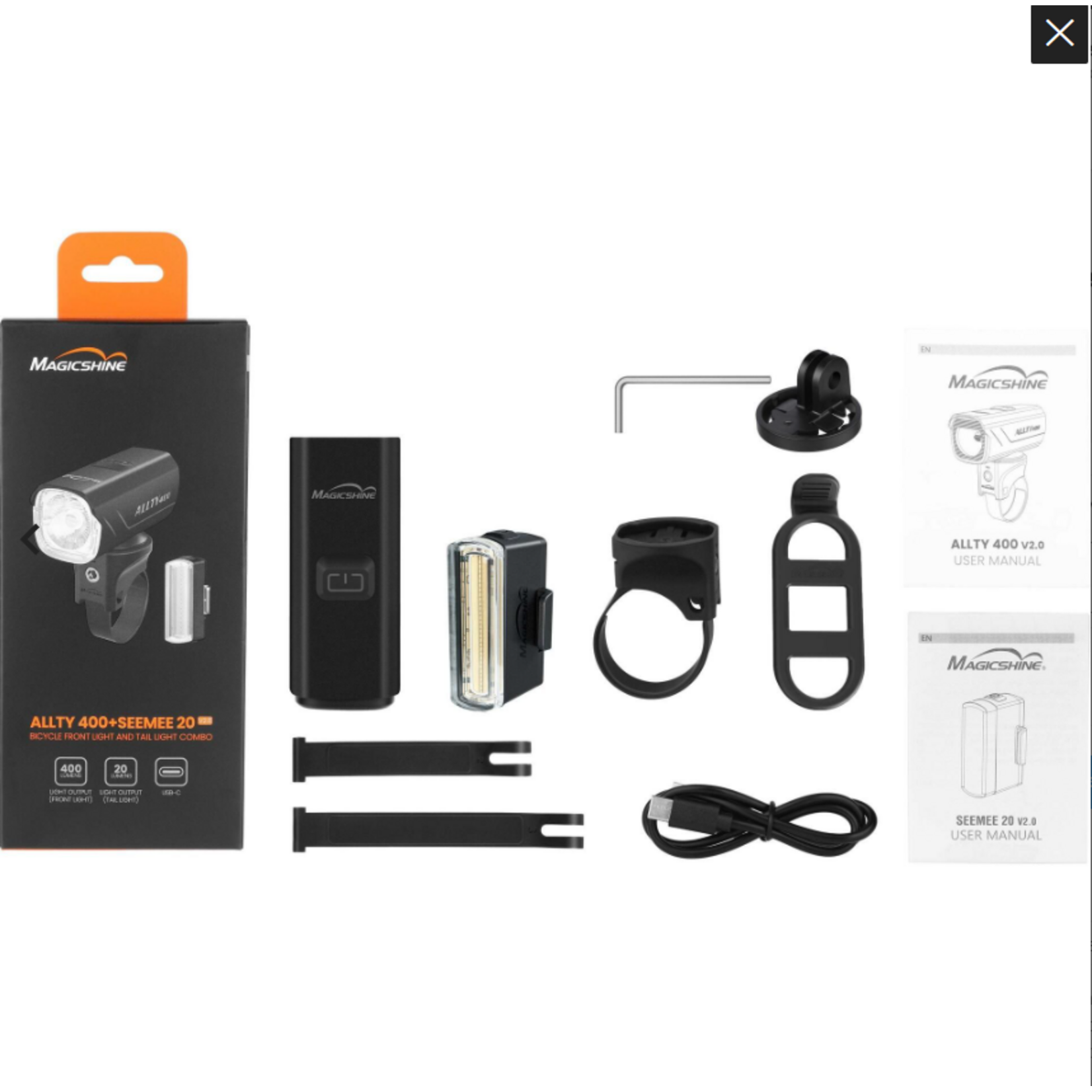 MAGICSHINE MS ALLTY400+SEEMEE20V2.0 COMBO