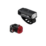 Lezyne Lezyne, Hecto Drive 500XL / Femto USB C, Light, Front and Rear, Black, Set
