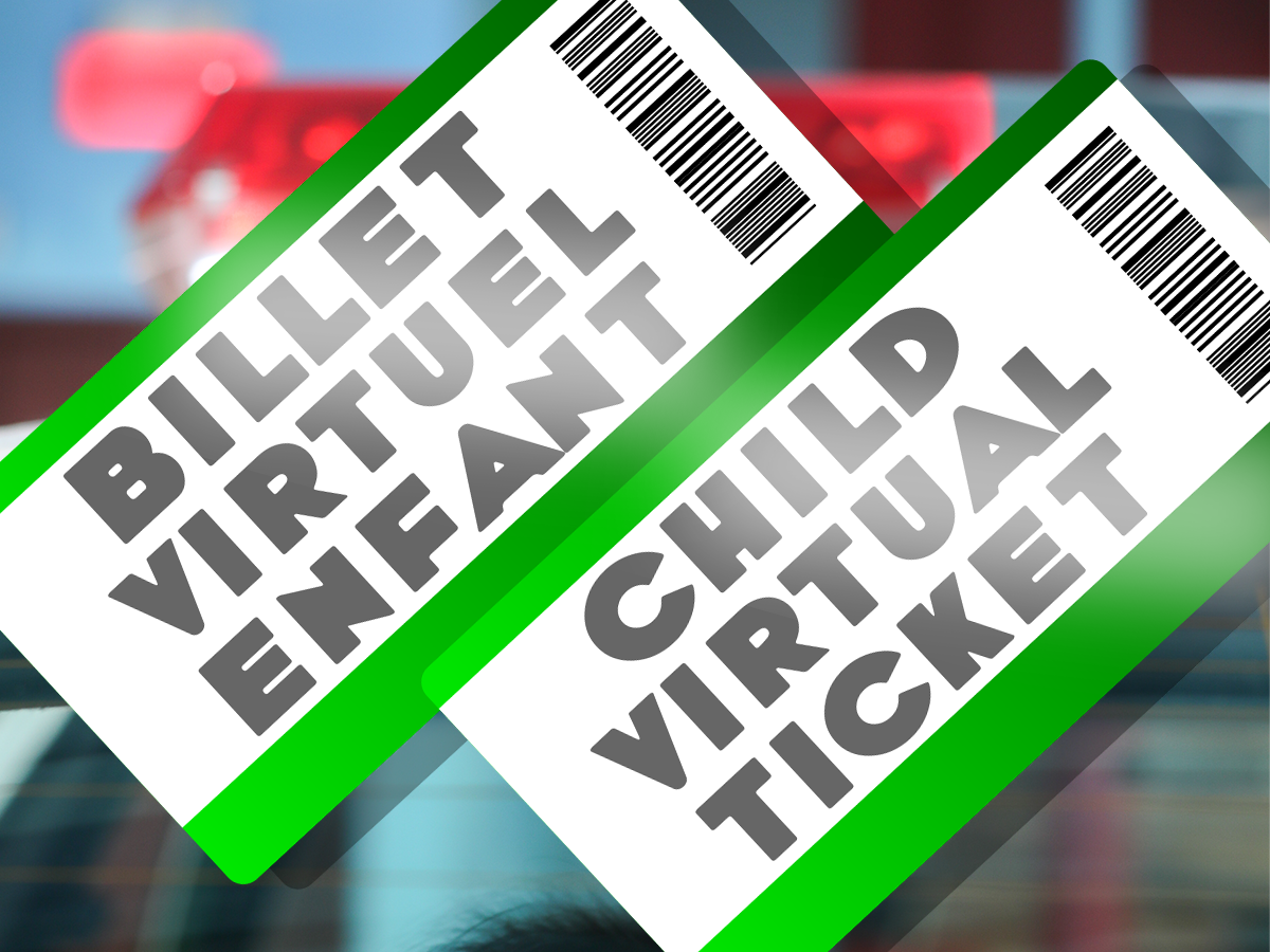 Admission pour Enfant (Billet électronique)