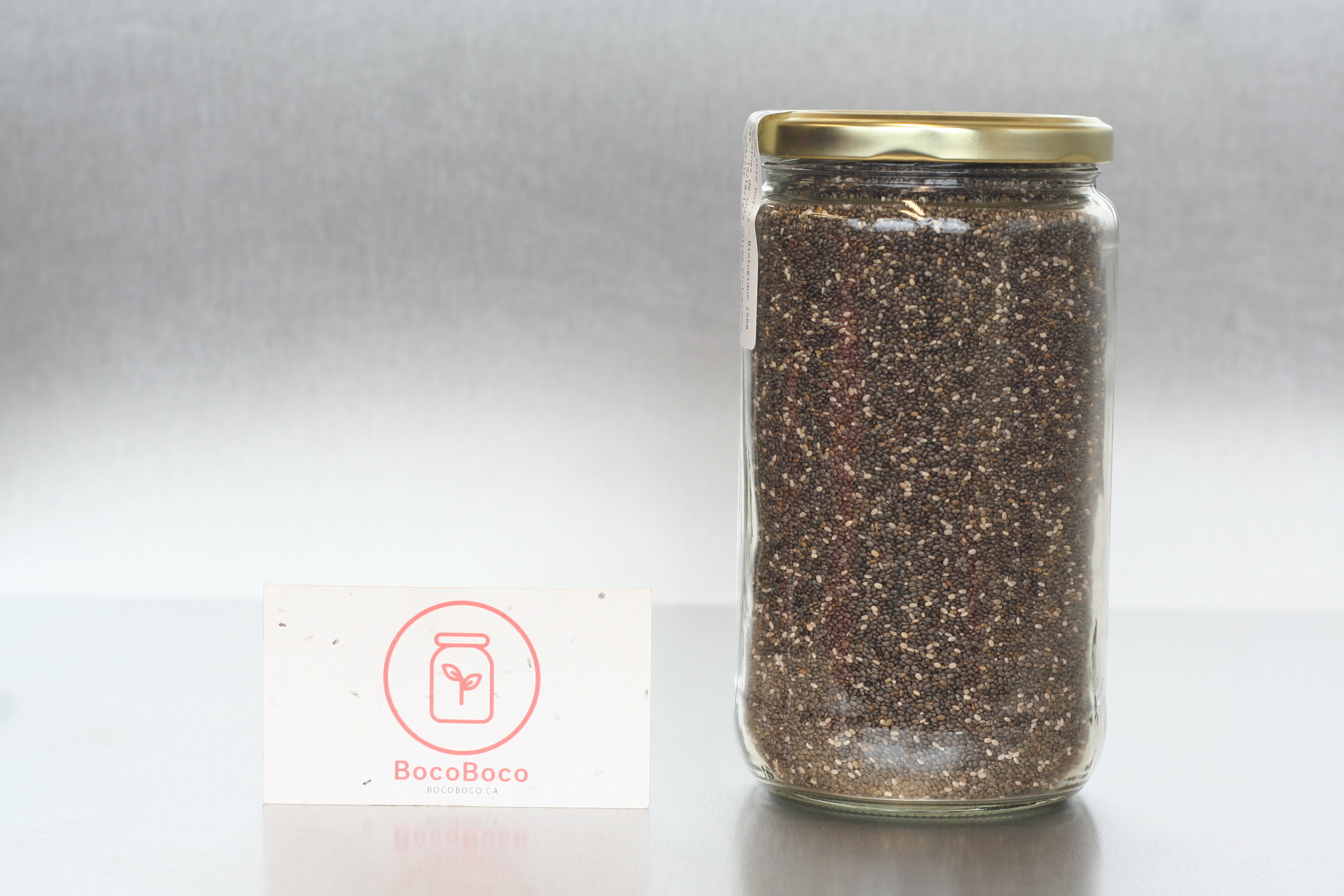 Genesis food Graines de chia noires - Biologique (500gr, 1.3kg)