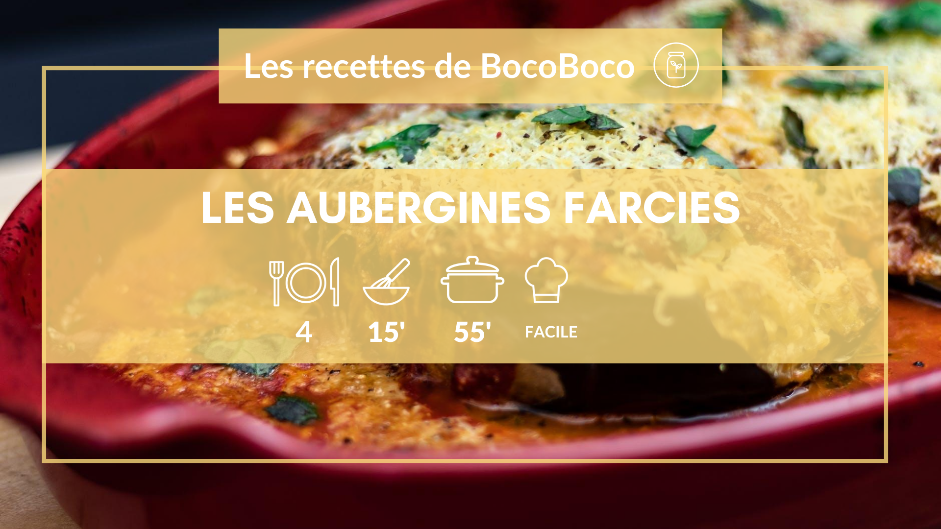 Recette des aubergines farcies