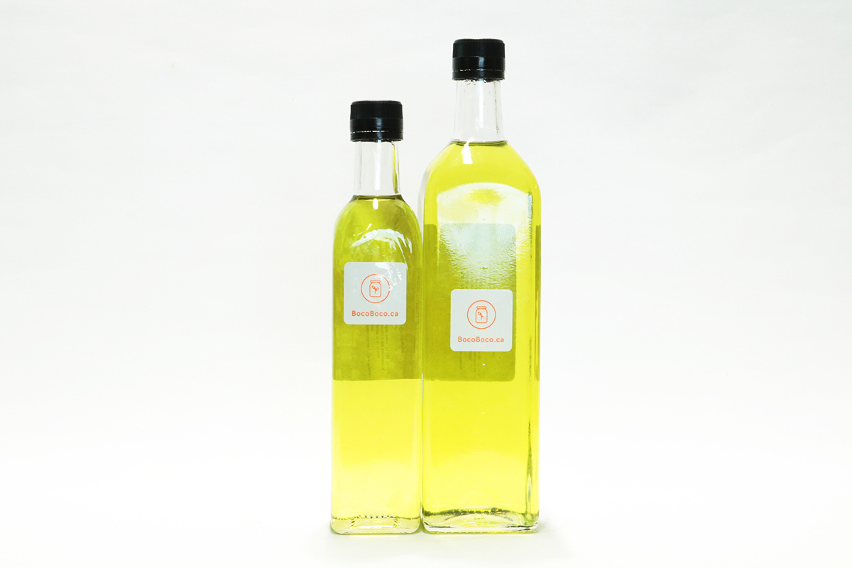 Olive Pressée Huile de pépin de raisin - Italie (250ml, 500ml et 1L) Biologique - Certifié par Québec Vrai
