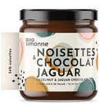 ALLO SIMONNE - Tartinades naturelles  Tartinade noisette et chocolat Jaguar (220 gr)