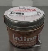 Latina - sauces et soupes prêt-à déguster Mousse de foie de volaille au porto (240 gr)