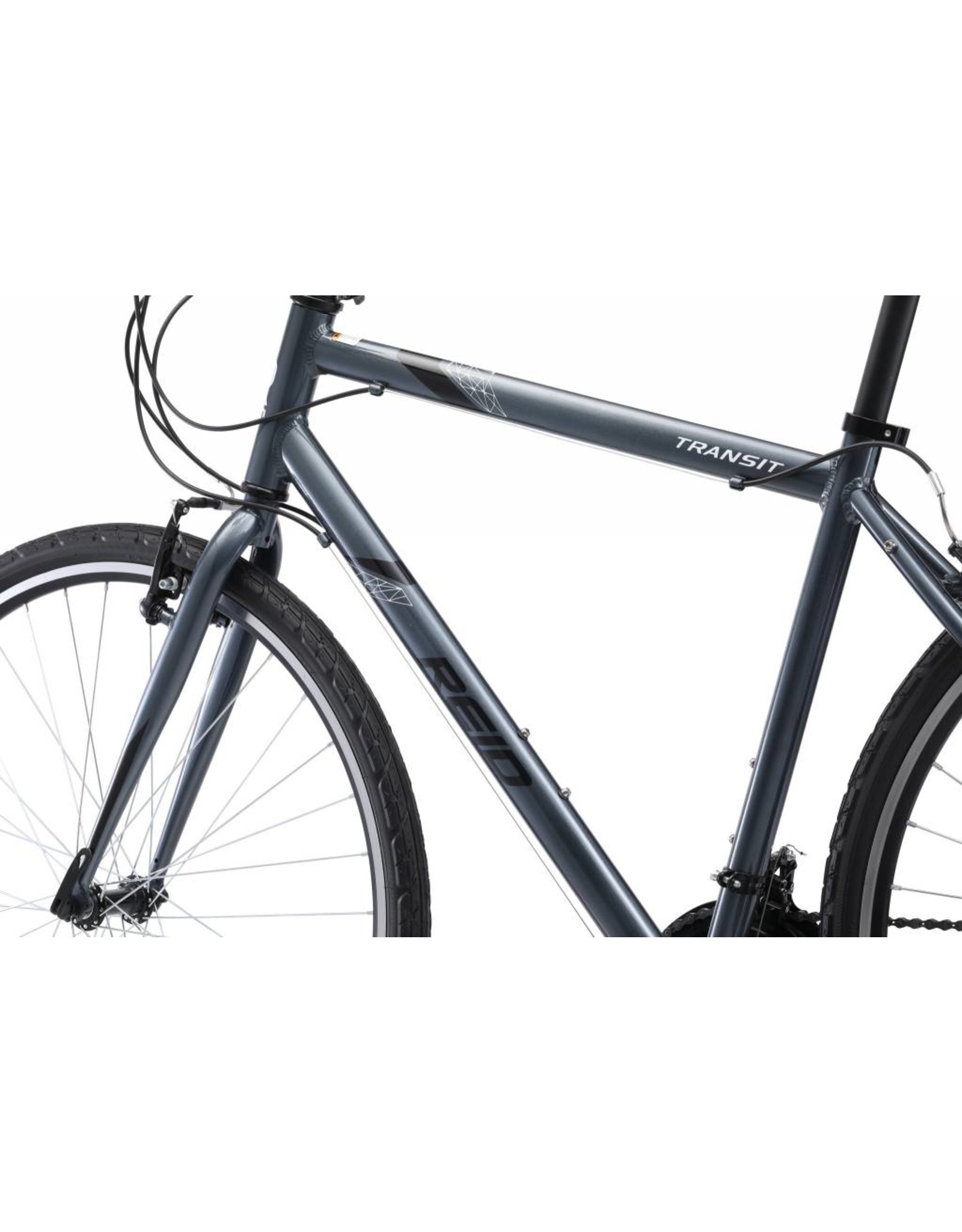 Reid Hybrid Bike - REID Transit Grey