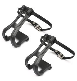 Wellgo Toe clips with straps - Medium