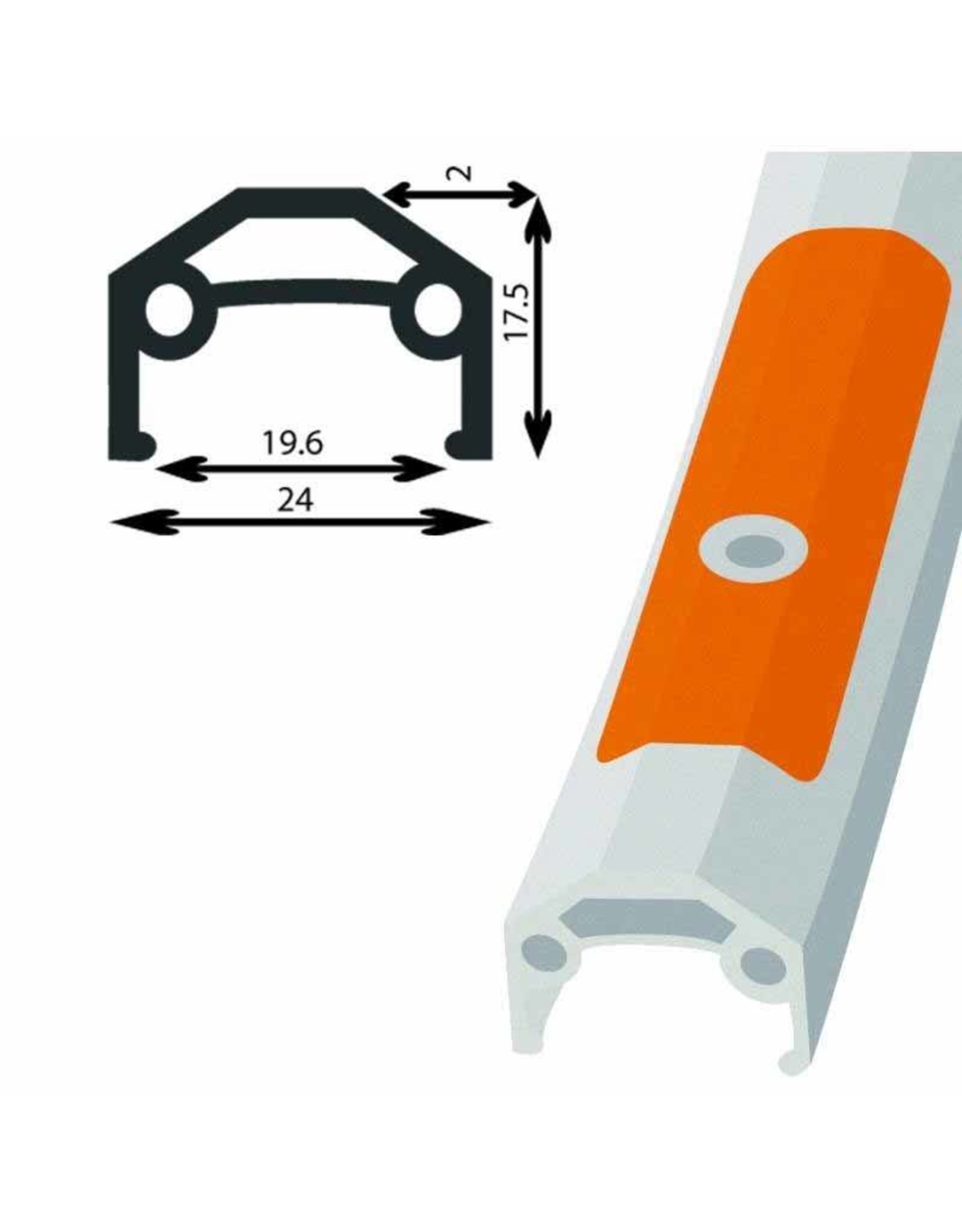 Damco COASTER 700 AR Wheel Silver