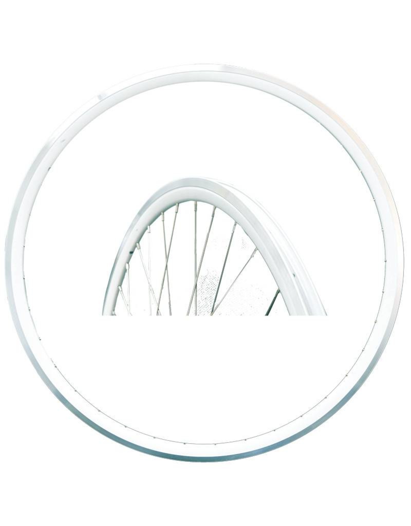 Damco Front wheel fixed WHITE TRACK