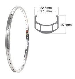 SUN RIMS Roue AV 27x1-1/4 CR18 Ecrou