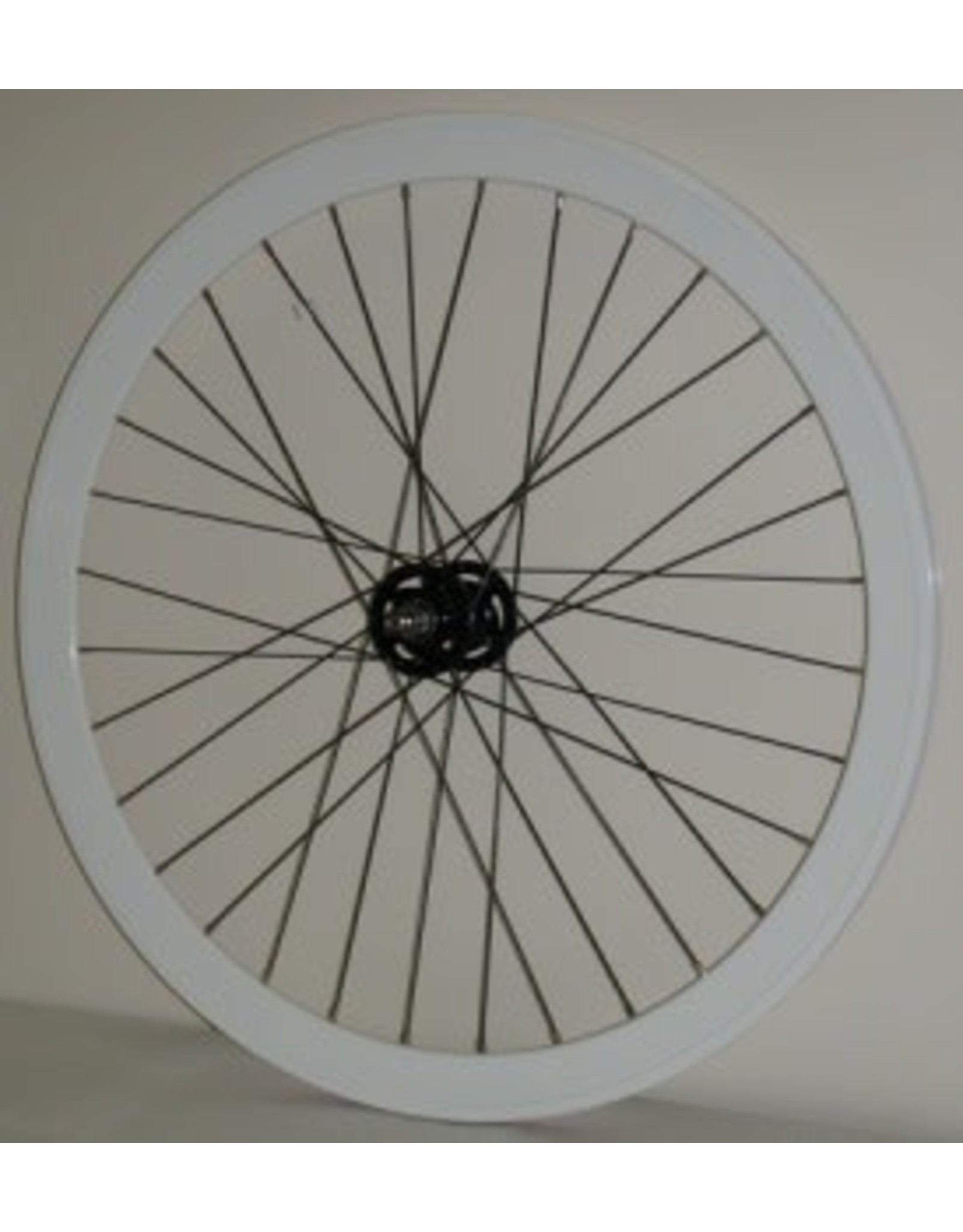 Fixed Front Wheel TRACK White 42MM