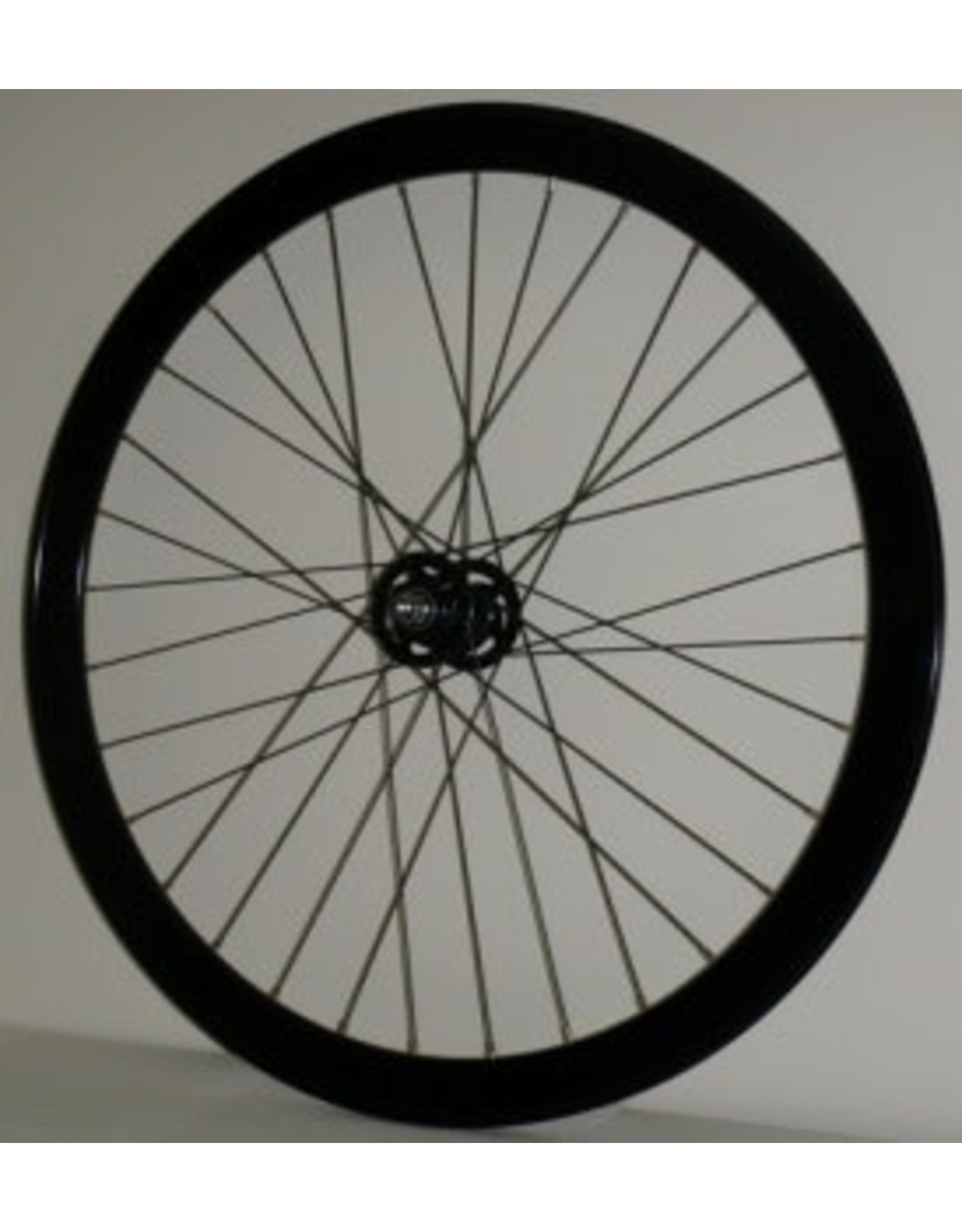 Roue AV Fixe TRACK Noire 42MM