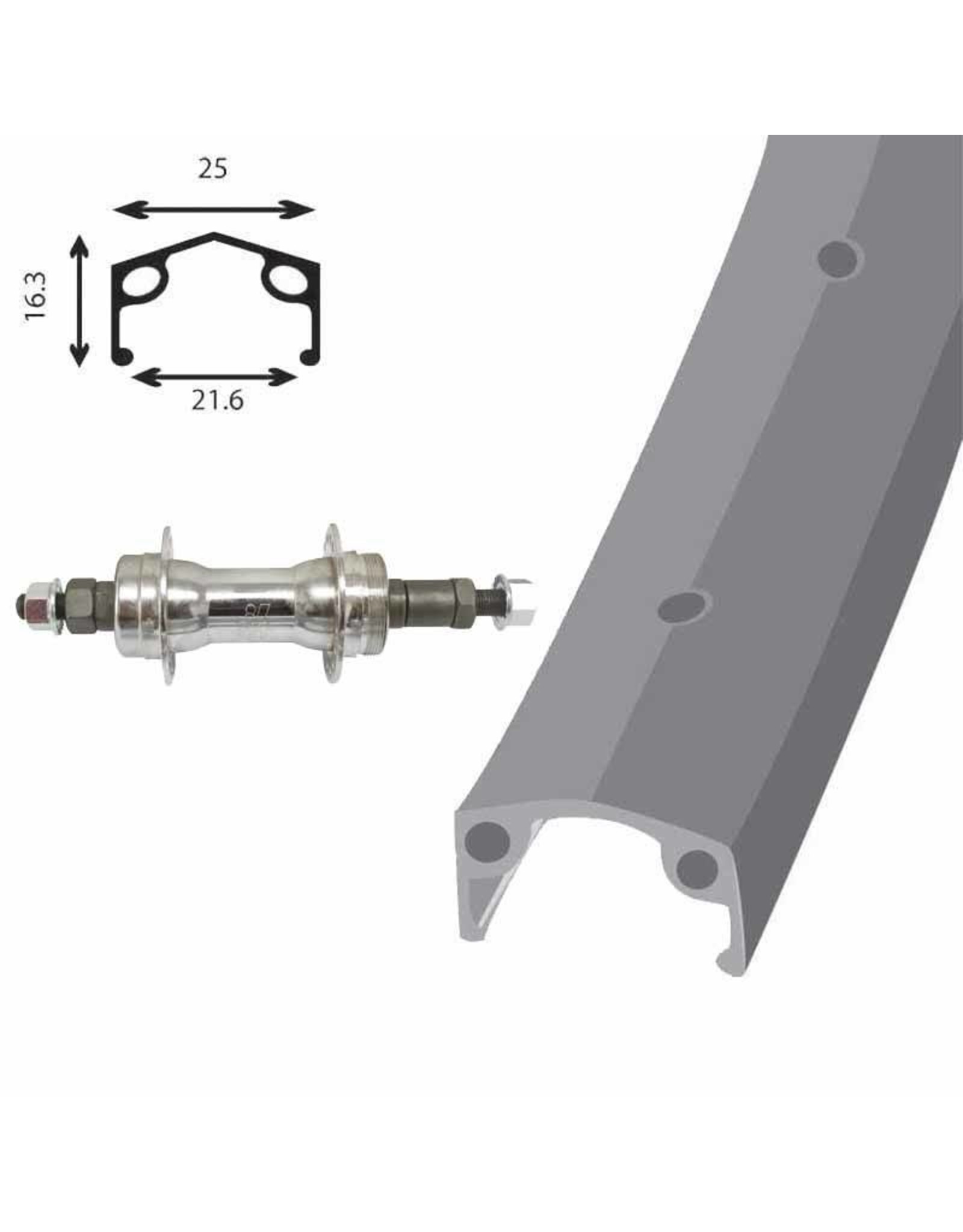 Damco 26 '' ALU FW rear wheel