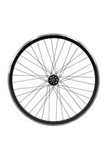 Damco Fixed black track front wheel