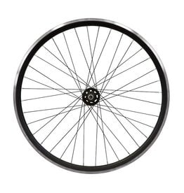 Damco Fixed black track front wheel