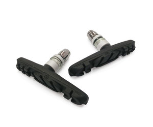 Patins De Frein V-Brake P4B Saccon - 70mm Noir - Lot 4 Pièces - Compatibles Toutes Marques