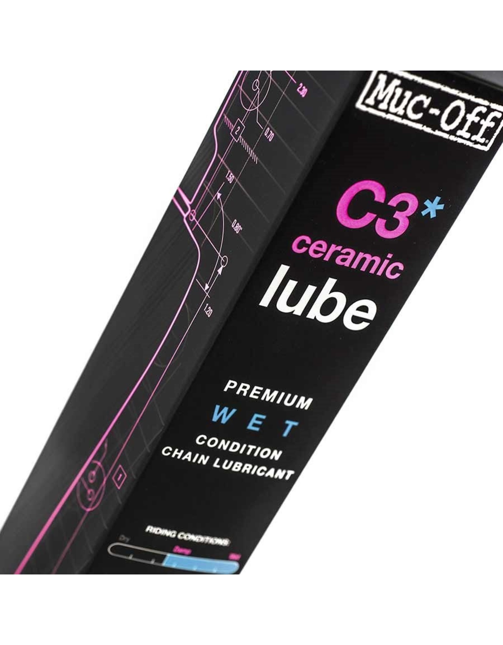 Muc-Off C3 Wet Ceramic Chain Lubricant 120ml