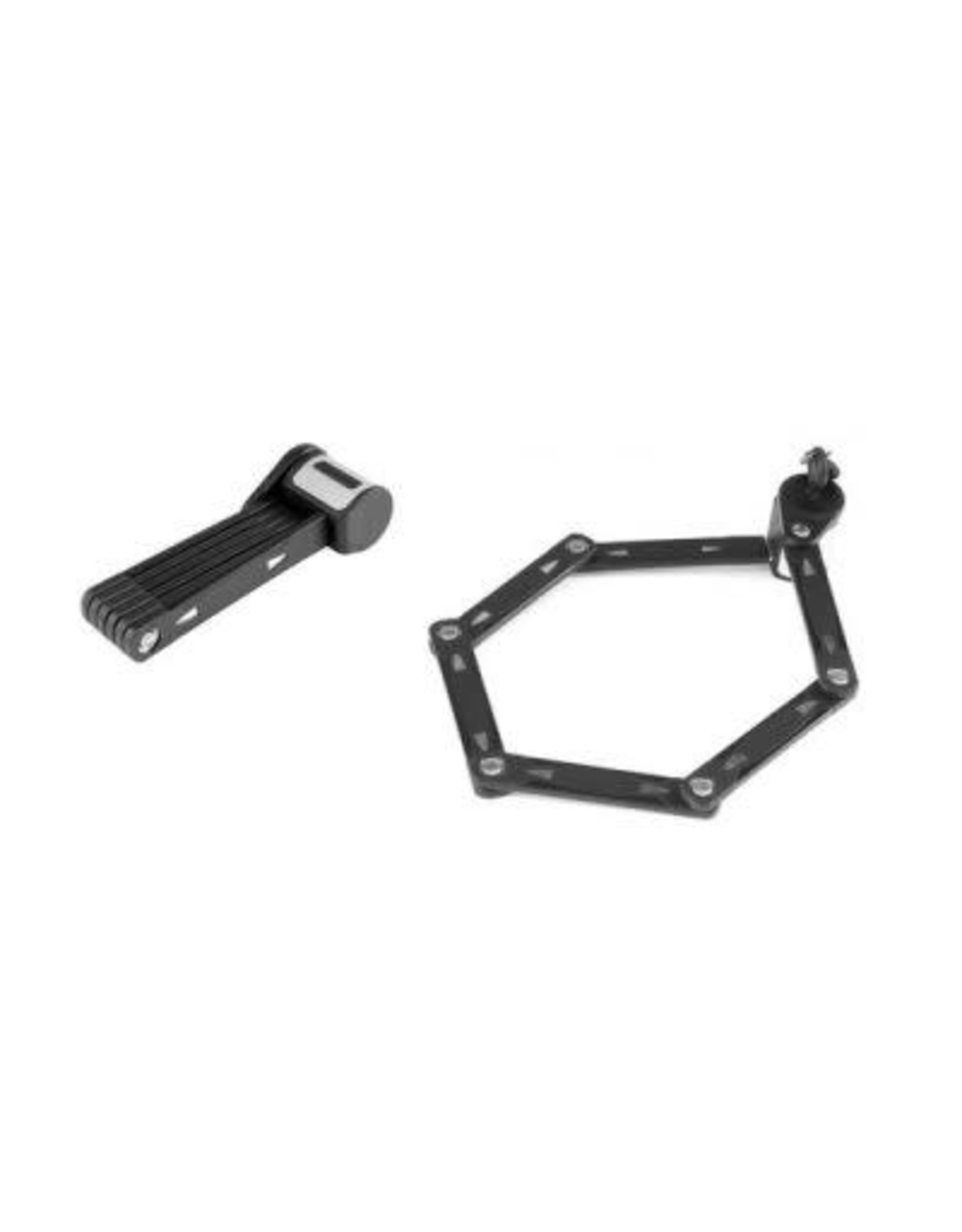 Cadenas Pliable Pour Vélo Vexloria - Acier Trempé - Longueur 86 Cm - Léger 0,68 Kg - Avec Support De Fixation