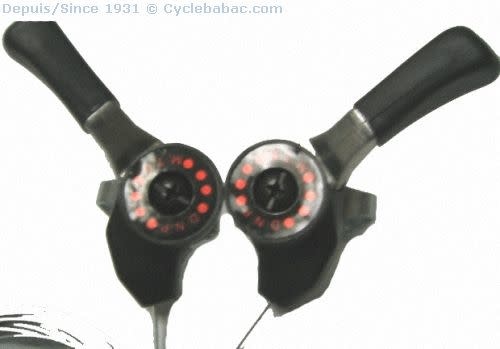 Jeu De Leviers De Vitesses Vintage Suntour Cyclone 22351 NOS Années 80 - 6 Vitesses à Friction