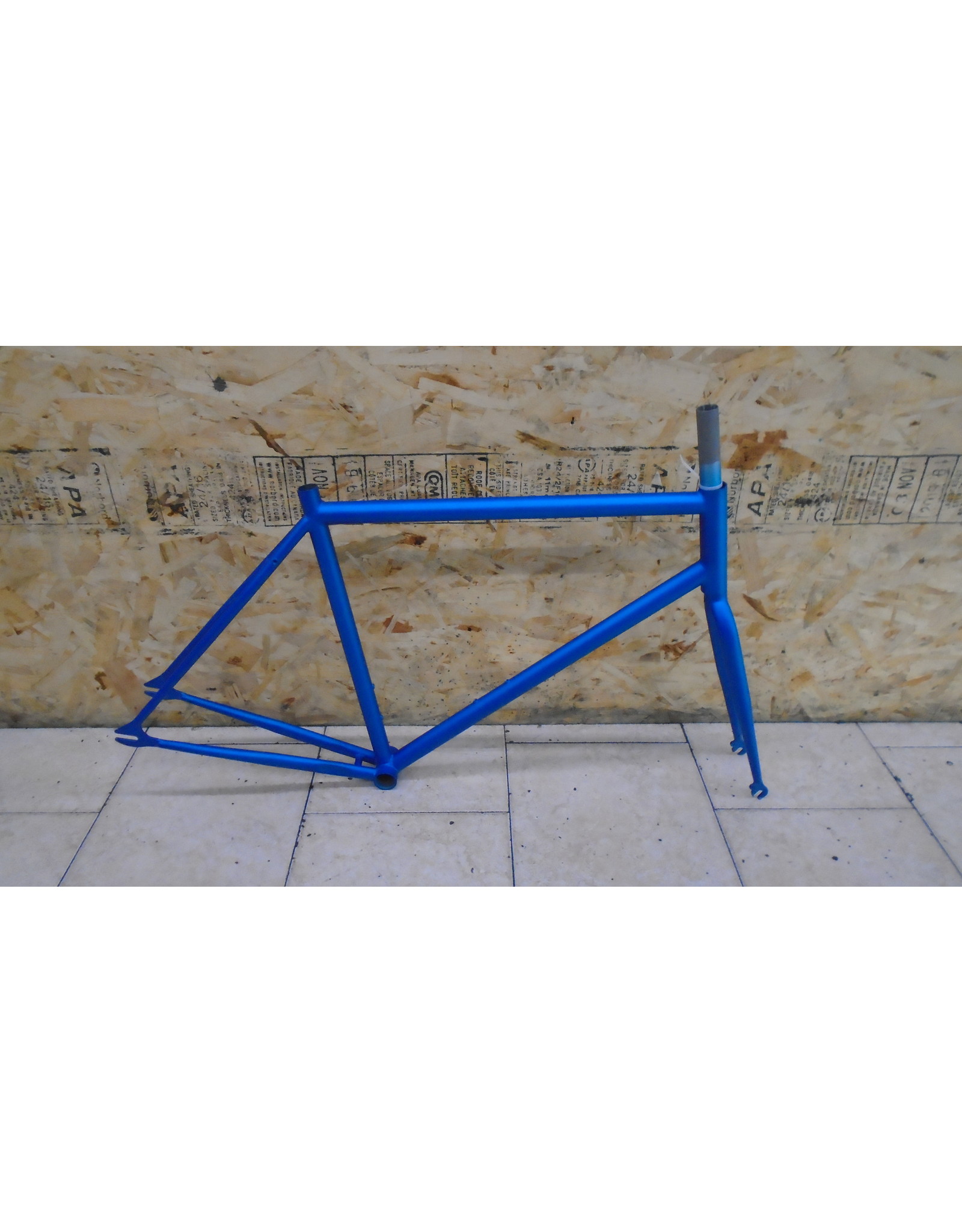 Cadre 1 vitesse damco bleu 20"