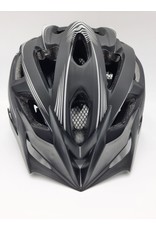 BBC Stealth Mat Black - Silver Helmet