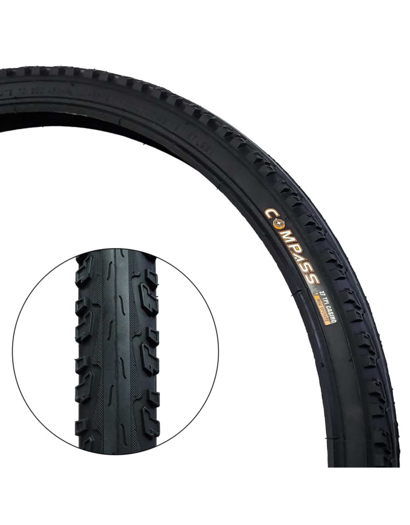 Damco Pneu 26 X 1.75 ALL BLACK