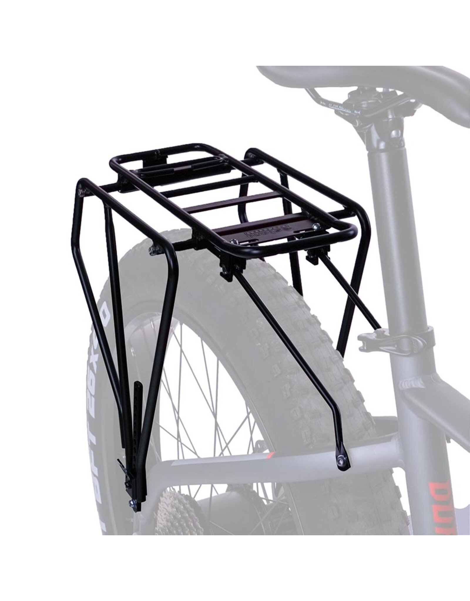 EVO Fat Rack, Rear Rack, Black