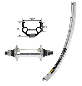 Front Road Wheel Mavic Open Sport  Silver