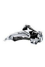 Shimano Front Derailleur, Tourney FD-TY600, 3x6/7/8, Swing: Top, Cable Pull: Dual, Low 31.8/34.9mm, 42T Max