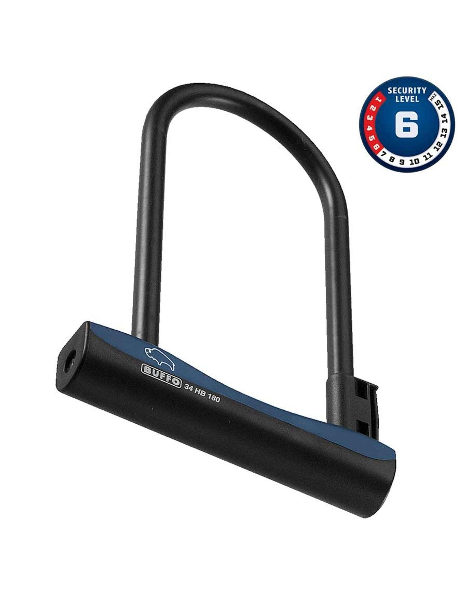 Abus Cadenas en U BUFFO, 12mm, 18.0cm x 30.0cm,