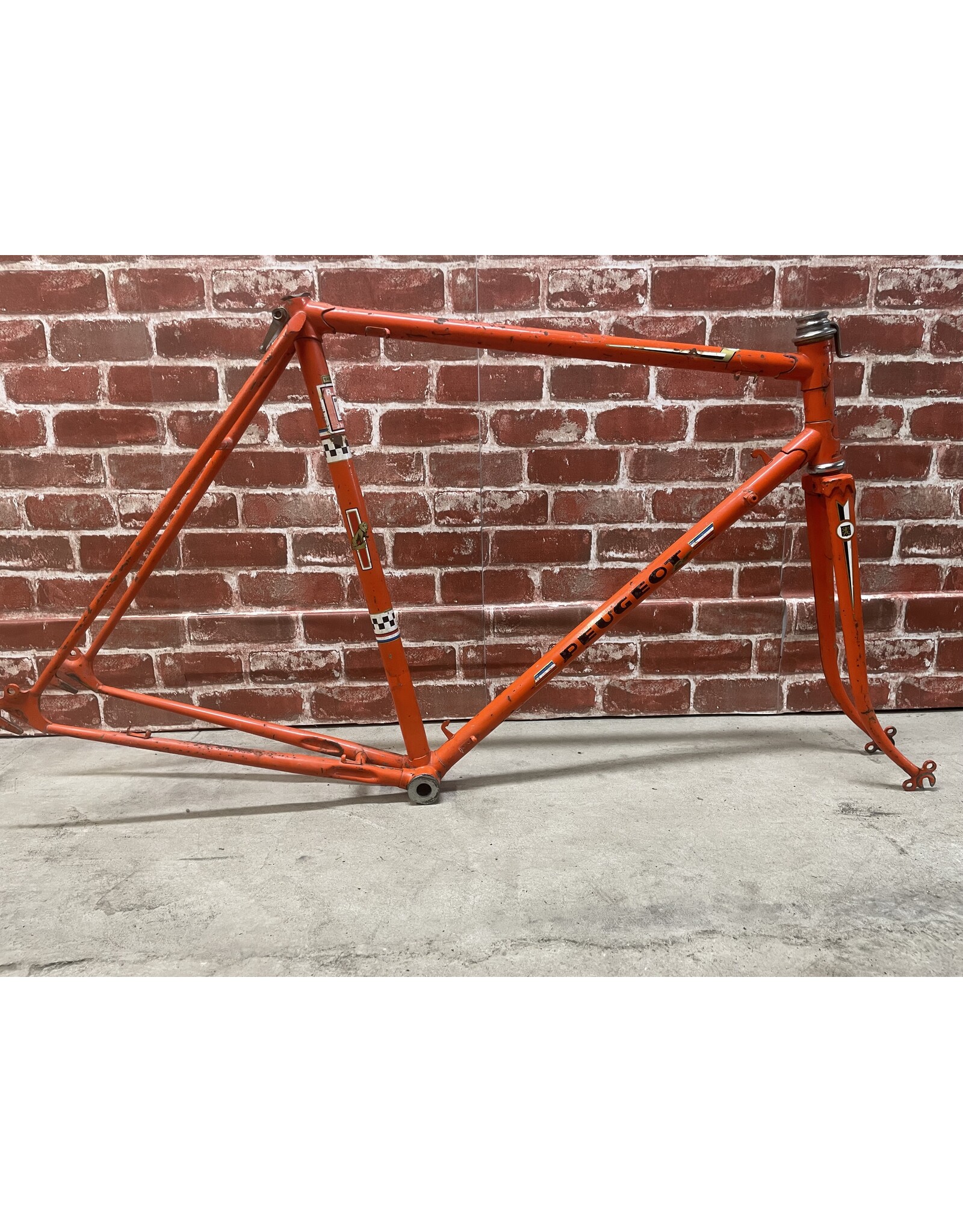 Cadre de vélo de route usagé Peugeot 21.5'' - 12885