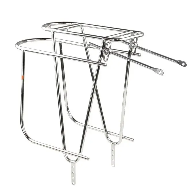 WASAGA Porte-Bagages Arrière Vélo Réglable Avec Garde-Boue & Réflecteur - Charge 30-100kg - Support Tige Selle