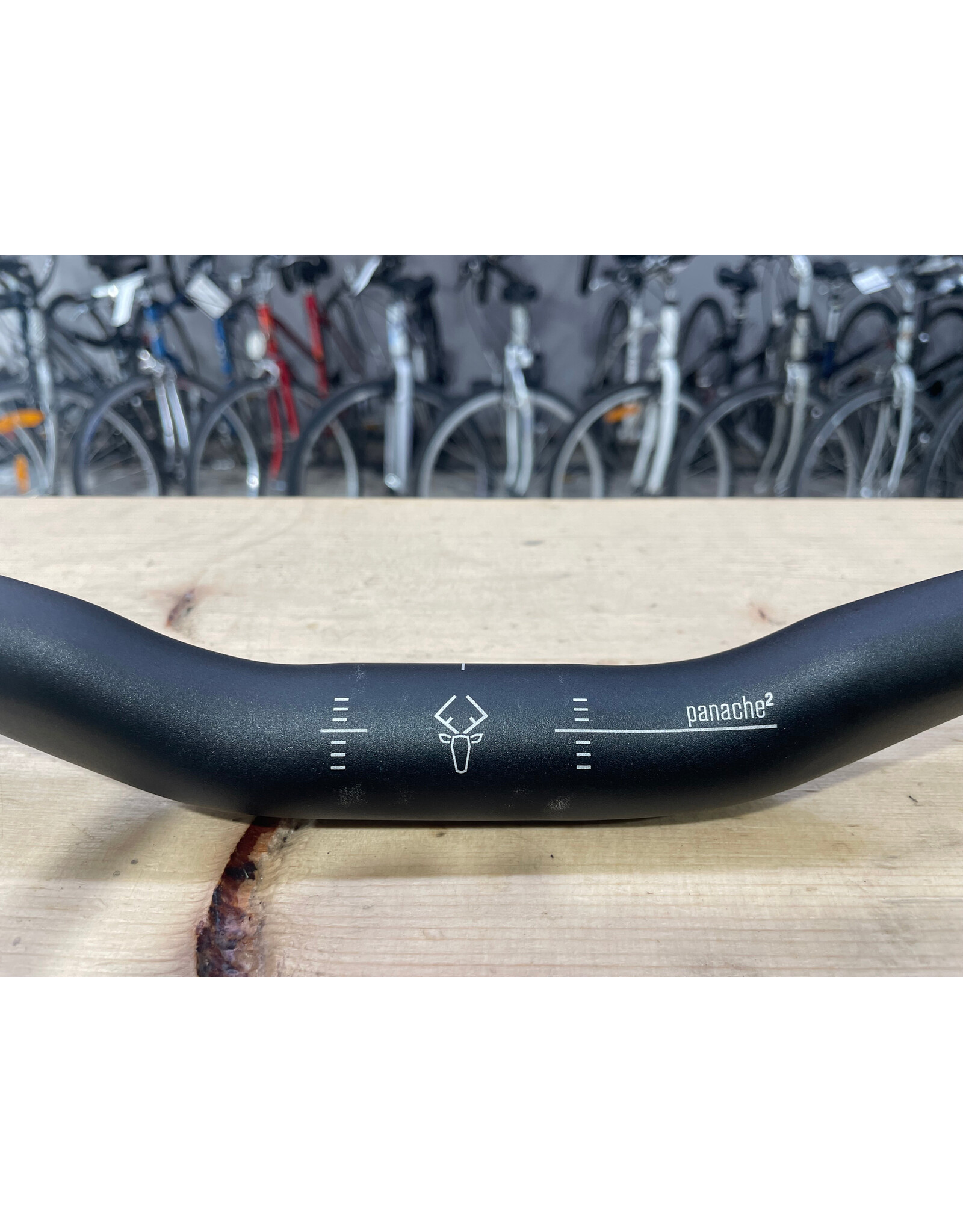 Garneau Guidon Caribou Panache 2 Sweep, surélevé 25 mm, Ø31,8 mm