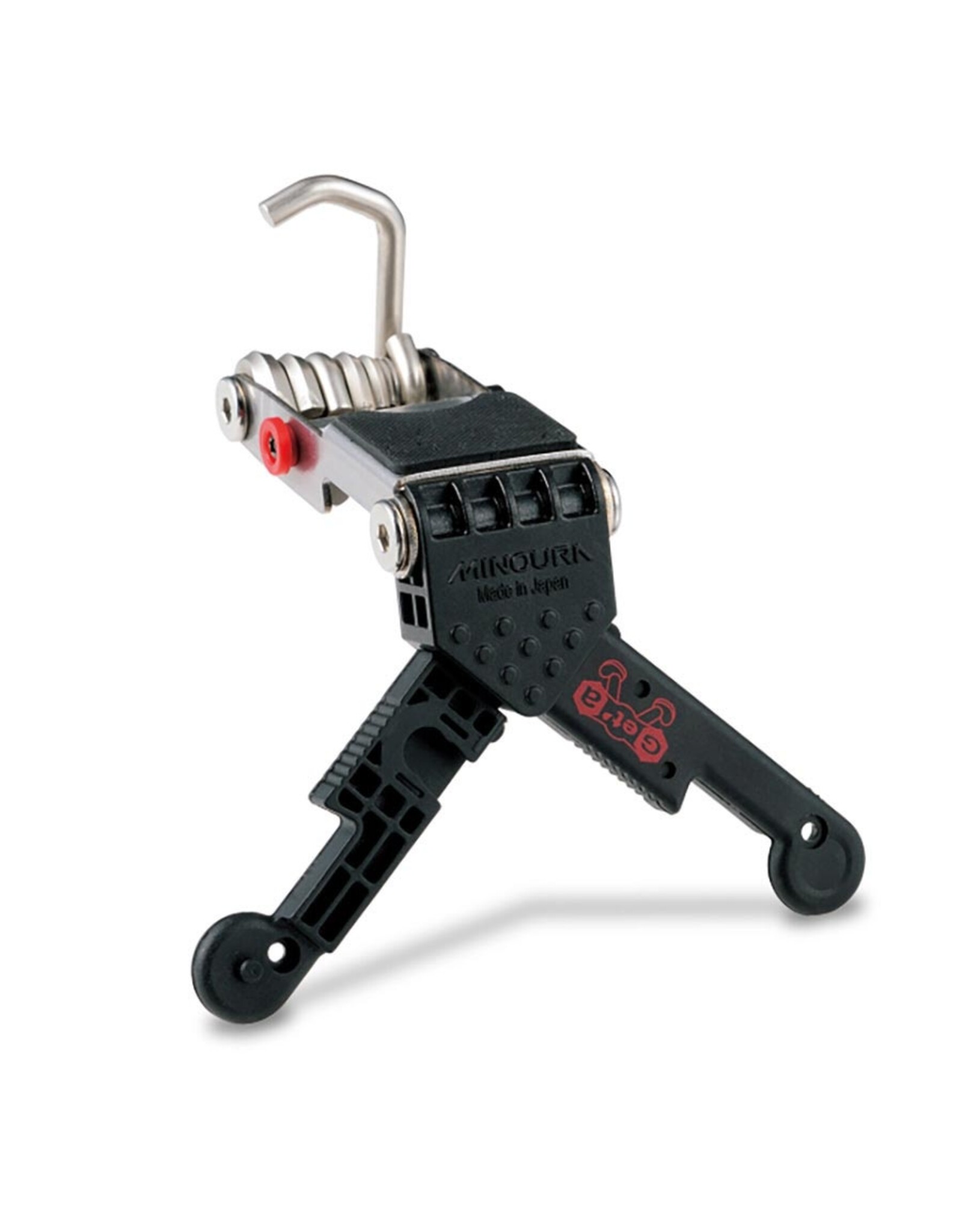 Minoura HPS-9, Multi-tool with a built-in stand, Black