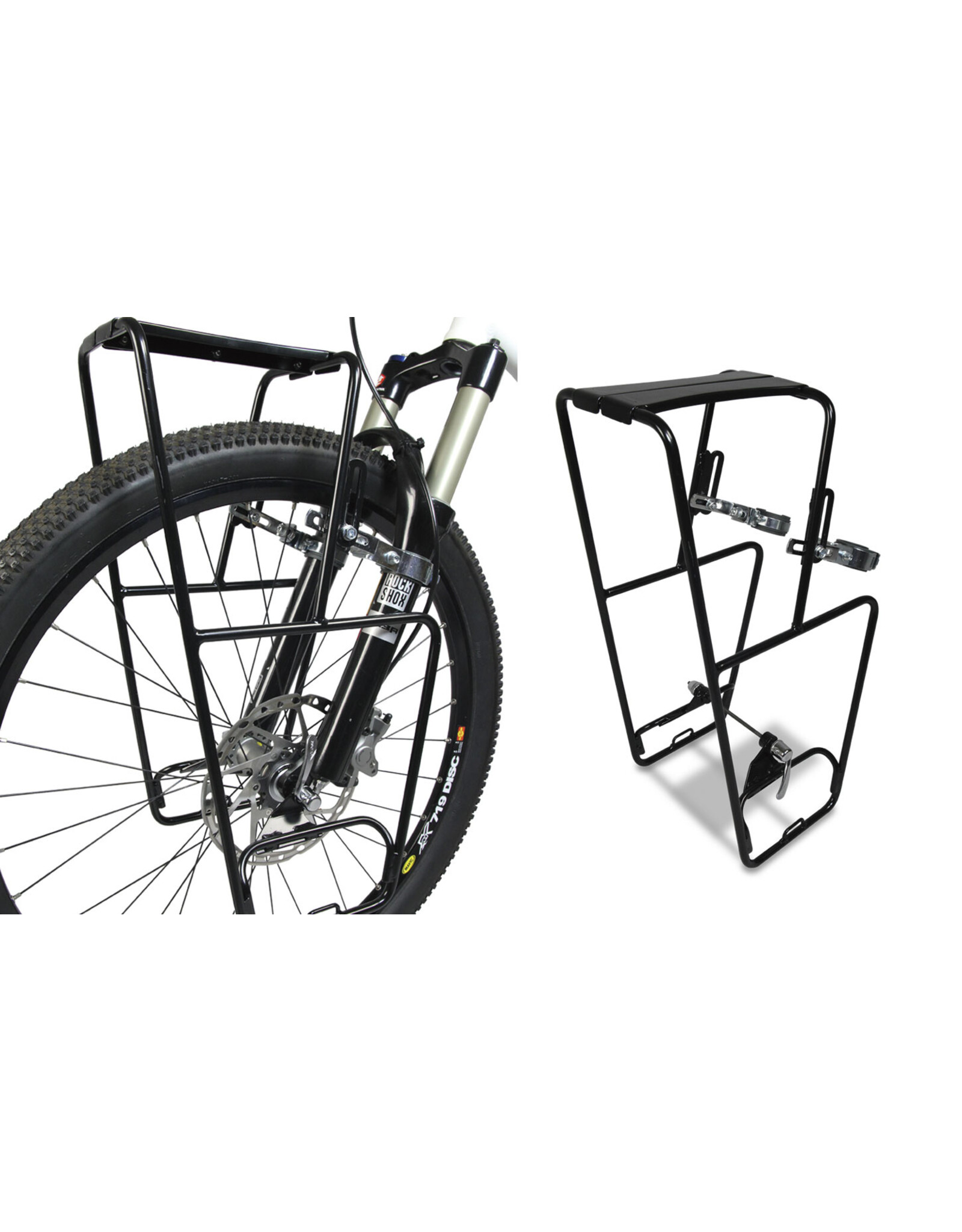 Minoura Porte-bagages avant, MT-4000SF, 26'' à 700C, Noir