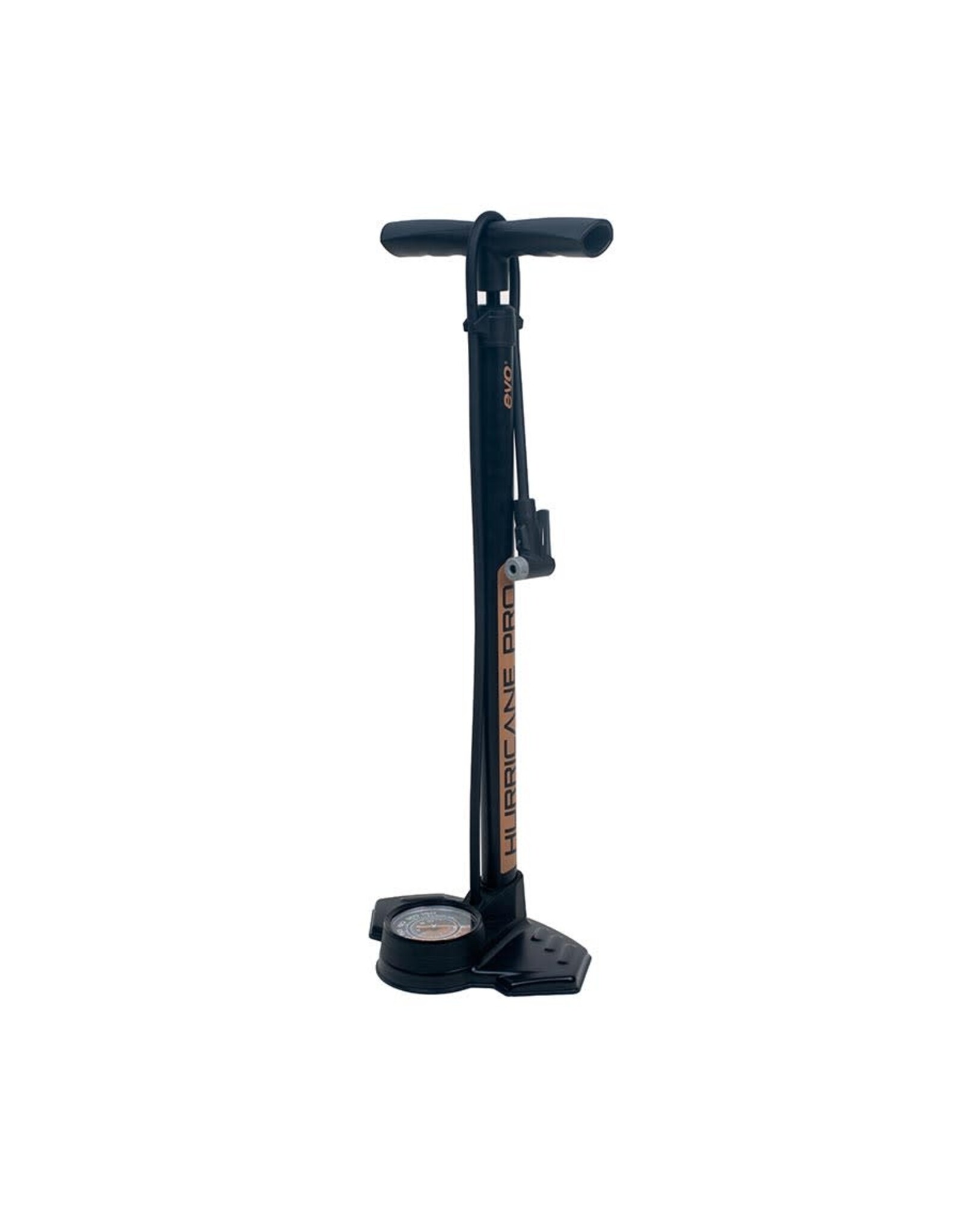 EVO Hurricane Pro, Floor Pump, SmartHead, 160psi, Black/Gold