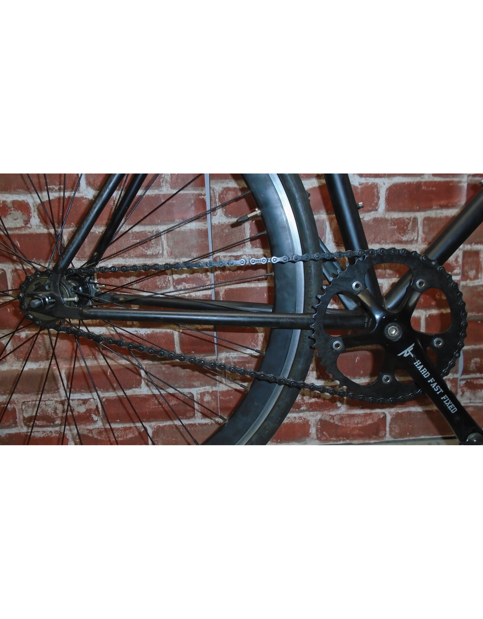 Vélo hybride usagé Fixie Noir 52cm - 13431