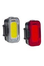 Blackburn Grid Paire de lumière avant + arriere noire