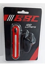 BBB Cycling Lumière arrière rouge 100 lumens avec 50 iodes USB rechargeable