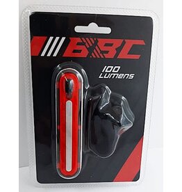 BBB Cycling Lumière arrière rouge 100 lumens avec 50 iodes USB rechargeable
