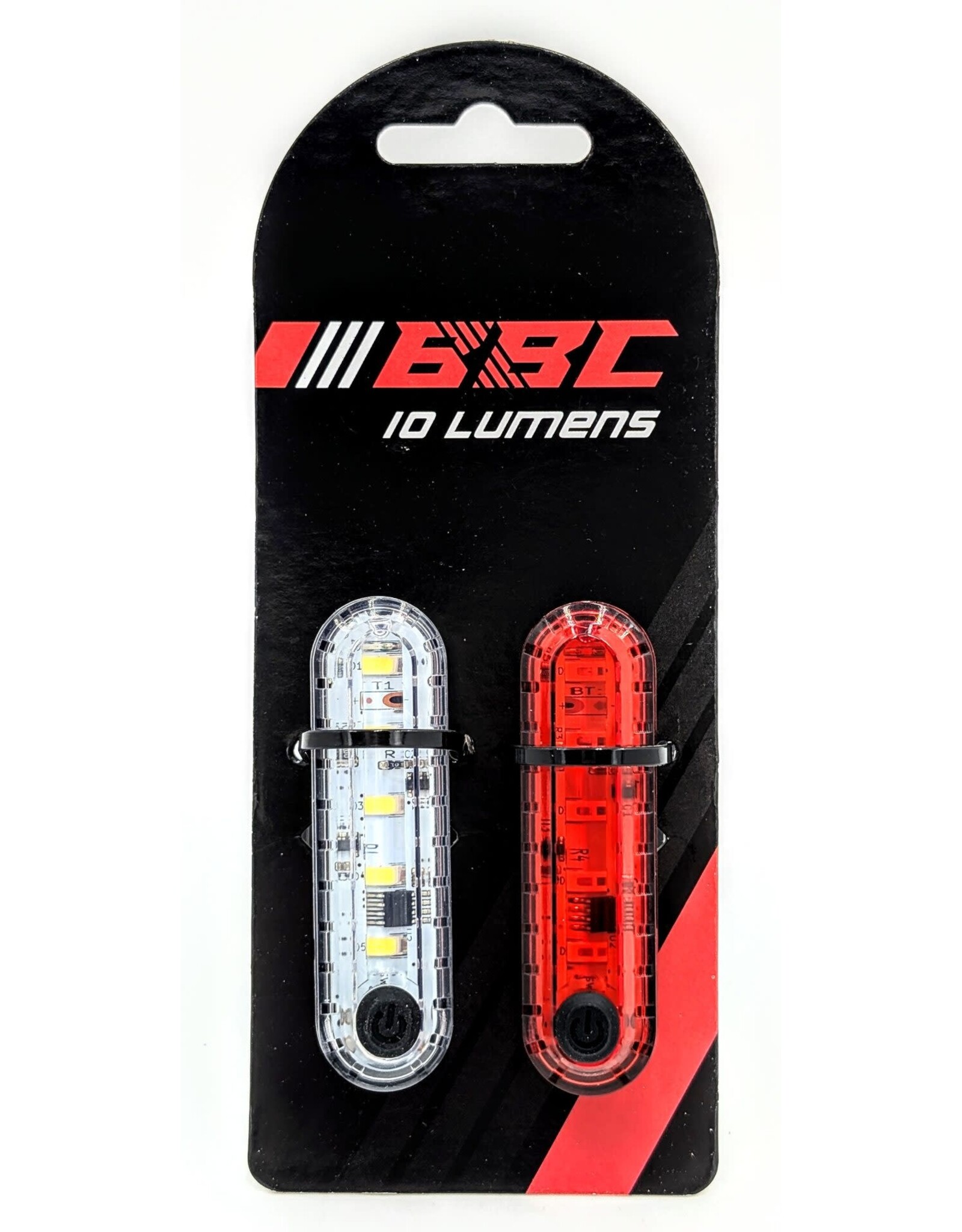 BBB Cycling Lumière blanc avant et arrière avec 5 DEL rechargeables par USB