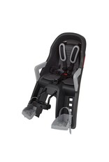 Polisport Polisport, Guppy Mini +, Baby Seat, Stem/Steerer mount, Dark grey/Silver, Grey