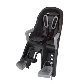 Polisport Polisport, Guppy Mini +, Baby Seat, Stem/Steerer mount, Dark grey/Silver, Grey