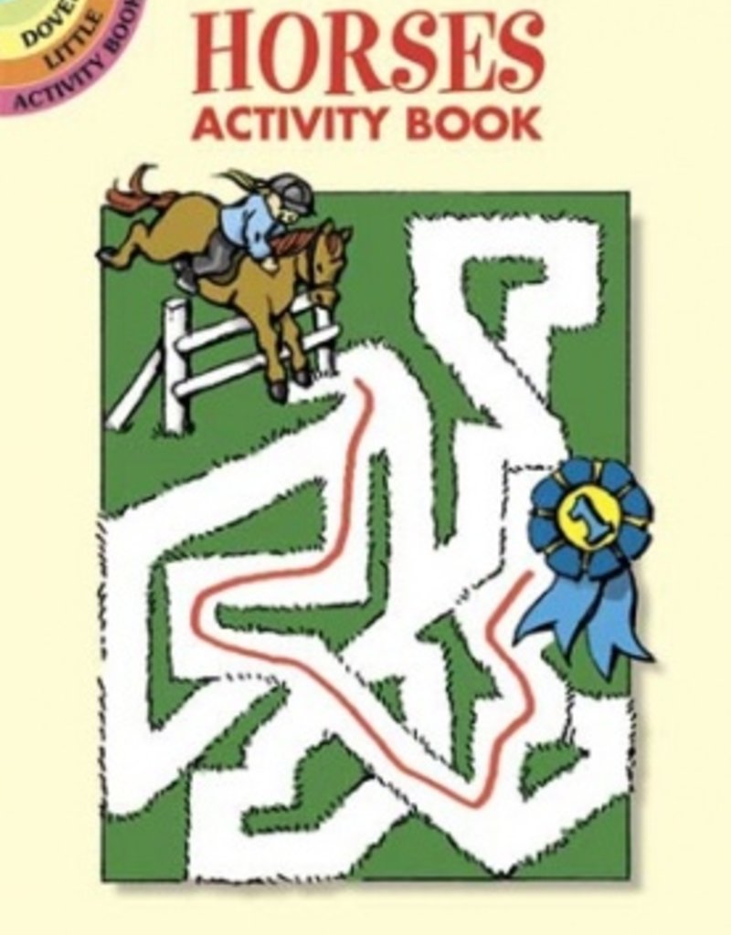 Chick Saddlery Horses Activity Book